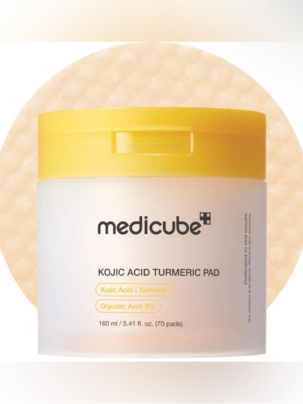 Medicube Kojic Acid Turmeric Brightening Pad 70 Pads NEW